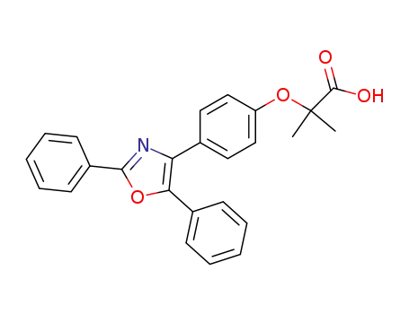 2-[4-(2,5-Diphenyl-oxazol-4-yl)-phenoxy]-2-methyl-propionic acid