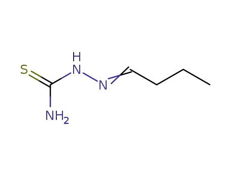 Molecular Structure of 20812-04-8 (Butyraldehyde thiosemicarbazone)