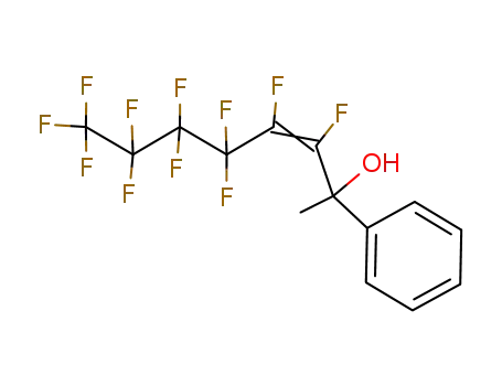 (Z)-3,4,5,5,6,6,7,7,8,8,8-Undecafluoro-2-phenyl-oct-3-en-2-ol