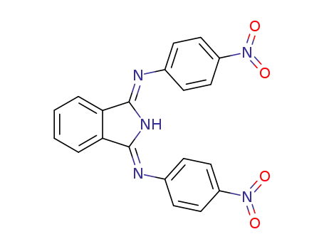 1H-Isoindol-3-amine, N-(4-nitrophenyl)-1-[(4-nitrophenyl)imino]-