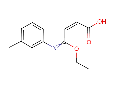 (Z)-4-Ethoxy-4-[(E)-m-tolylimino]-but-2-enoic acid