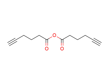 Molecular Structure of 119837-79-5 (5-Hexynoic acid, anhydride)