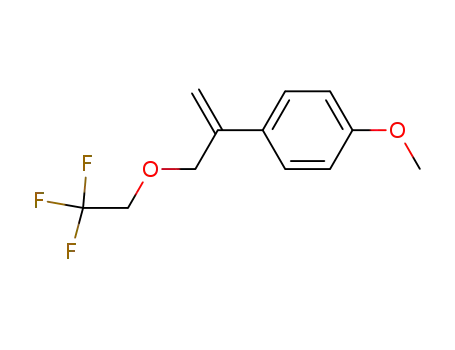 Benzene, 1-methoxy-4-[1-[(2,2,2-trifluoroethoxy)methyl]ethenyl]-