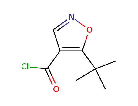 4-ISOXAZOLECARBONYL CHLORIDE,5-(TERT-BUTYL)-CAS