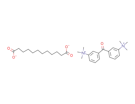 Molecular Structure of 78801-70-4 (C<sub>19</sub>H<sub>26</sub>N<sub>2</sub>O<sup>(2+)</sup>*C<sub>12</sub>H<sub>20</sub>O<sub>4</sub><sup>(2-)</sup>)