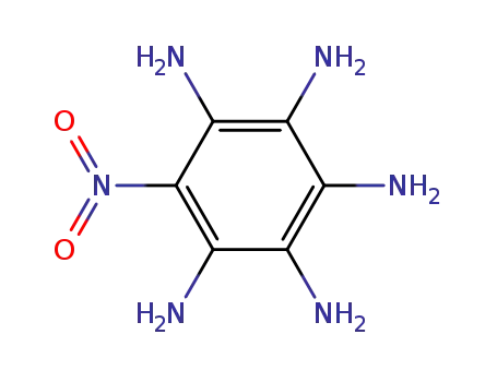 Molecular Structure of 120829-15-4 (nitrobenzenepentamine)