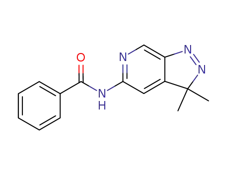 N-(3,3-Dimethyl-3H-pyrazolo<3,4-c>pyridin-5-yl)benzamide