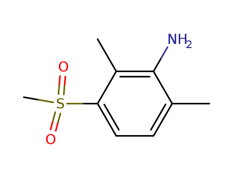 2,6-DIMETHYL-3-(METHYLSULFONYL)ANILINE  CAS NO.10311-40-7