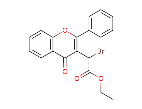3-(bromocarbethoxymethyl)flavone