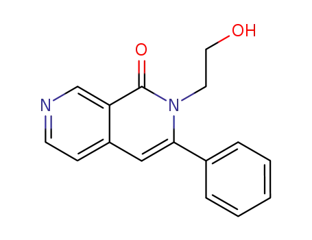 2-(2'-hydroxyethyl)-3-phenyl-1,2-dihydro-2,7-naphthyridin-1-one