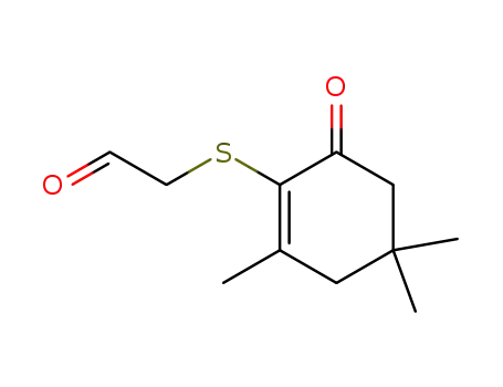 (2,4,4-Trimethyl-6-oxo-cyclohex-1-enylsulfanyl)-acetaldehyde