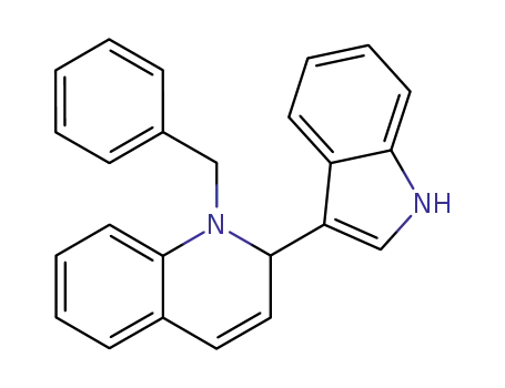 Molecular Structure of 118093-49-5 (1-benzyl-2-(indol-3-yl)-1,2-dihydroquinoline)