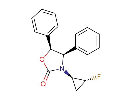 (4R,5S)-3-((1R,2R)-2-Fluoro-cyclopropyl)-4,5-diphenyl-oxazolidin-2-one