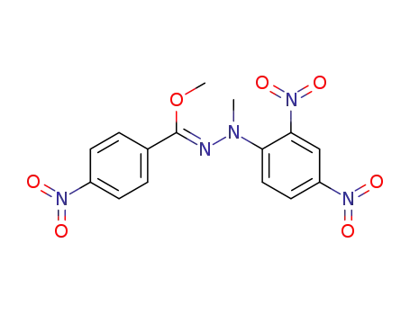 (Z)-Methyl N-Methyl-N-(2,4-dinitrophenyl)-4-nitrobenzohydrazonate