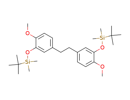 Silane,
[1,2-ethanediylbis[(6-methoxy-3,1-phenylene)oxy]]bis[(1,1-dimethylethyl)
dimethyl-