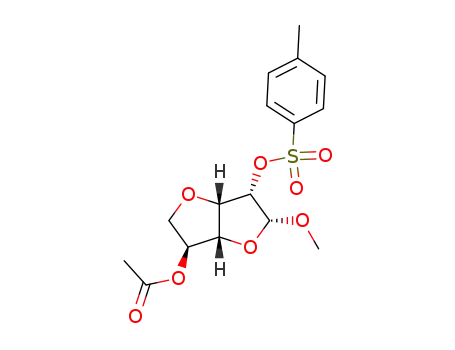 Methyl-5-O-acetyl-3,6-anhydro-2-O-tosyl-α-L-gulofuranosid
