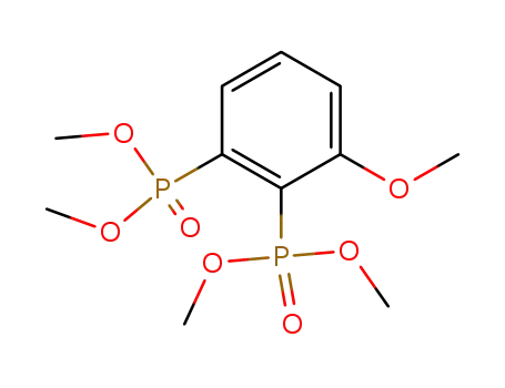 3-Methoxy-1,2-phenylenbis(phosphonsaeure-dimethylester)