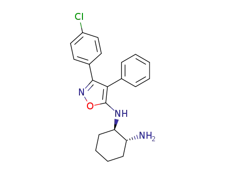 N<sup>1</sup>-<3-(4-Chlorphenyl)-4-phenylisoxazol-5-yl>-1,2-diaminocyclohexan