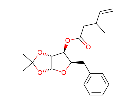 3-Methyl-pent-4-enoic acid (3aR,5R,6S,6aR)-5-benzyl-2,2-dimethyl-tetrahydro-furo[2,3-d][1,3]dioxol-6-yl ester