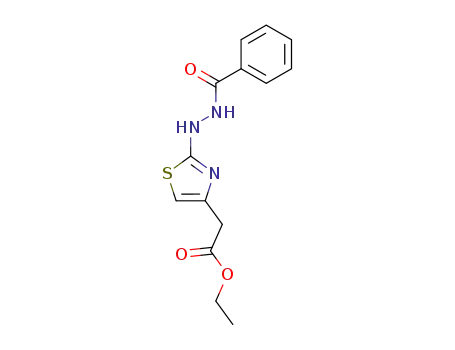 ethyl [2-(2-benzoylhydrazinyl)-1,3-thiazol-4-yl]acetate