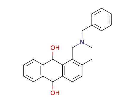 2-benzyl-1,2,3,4,7,12-hexahydronaphtho[2,3-h]isoquinoline-7,12-diol
