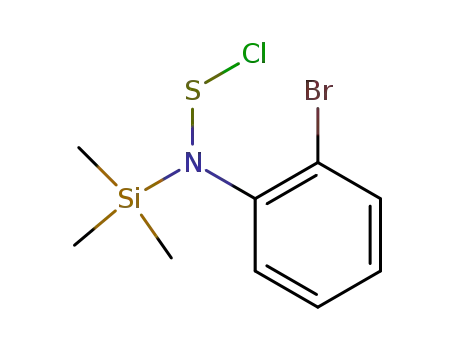 Molecular Structure of 157736-05-5 (C<sub>9</sub>H<sub>13</sub>BrClNSSi)