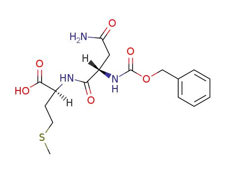 Molecular Structure of 76314-36-8 (Z-Asn-Met-OH)