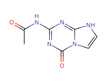 N-(2-oxo-1,3,5,7-tetrazabicyclo[4.3.0]nona-3,6,8-trien-4-yl)acetamide cas  67410-63-3