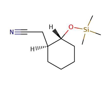 trans-2-(cyanomethyl)-1-(trimethylsiloxy)cyclohexane
