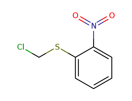 Molecular Structure of 89639-95-2 (1-[(chloromethyl)sulfanyl]-2-nitrobenzene)