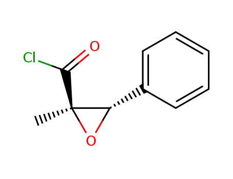 Molecular Structure of 89848-84-0 (Oxiranecarbonyl chloride, 2-methyl-3-phenyl-, trans- (9CI))