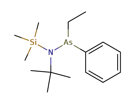 N-tert-butyl-As-ethyl-As-phenyl-N-(trimethylsilyl)arsinous amide
