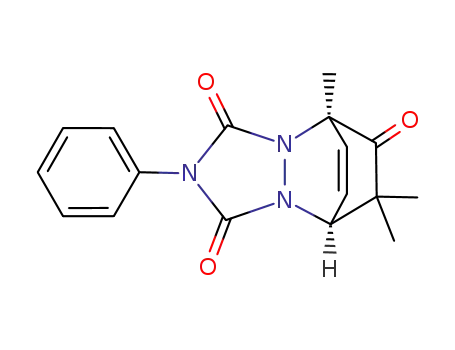 1,11,11-Trimethyl-4-phenyl-2,4,6-triazatricyclo<5.2.2.0<sup>2,6</sup>>undec-8-en-3,5,10-trion