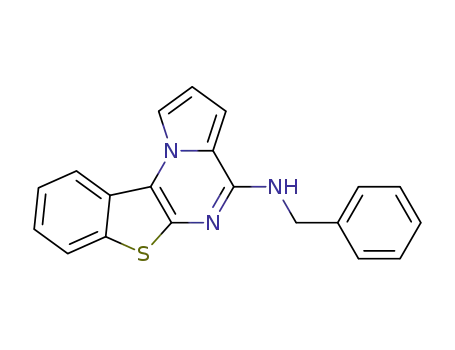 4-benzylamino<1>benzothieno<2,3-e>pyrrolo<1,2-a>pyrazine