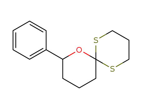 6-phenyl-2,2-(trimethylenedithio)tetrahydropyran