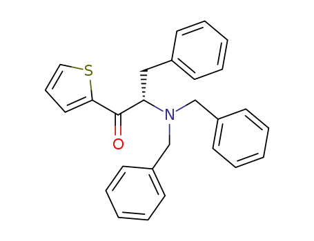 (S)-2-Dibenzylamino-3-phenyl-1-thiophen-2-yl-propan-1-one