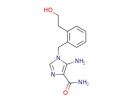 5-amino-1-<o-(2-hydroxyethyl)benzyl>imidazole-4-carboxamide