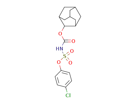 N-(chloro-4 phenoxysulfonyl) carbamate d'adamantyle-2