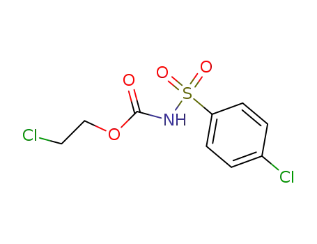 Molecular Structure of 63924-75-4 (2-chloroethyl [(4-chlorophenyl)sulfonyl]carbamate)