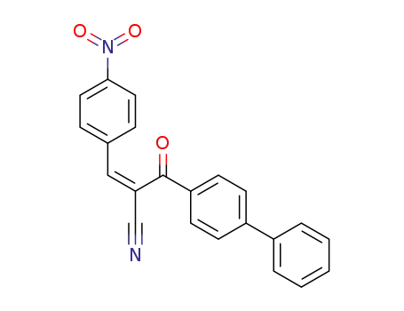 (Z)-2-(Biphenyl-4-carbonyl)-3-(4-nitro-phenyl)-acrylonitrile