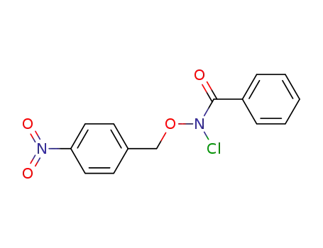 Benzamide, N-chloro-N-[(4-nitrophenyl)methoxy]-