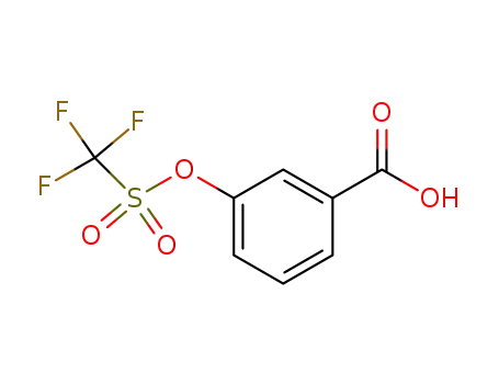 3-(((trifluoromethyl)sulfonyl)oxy)benzoic acid