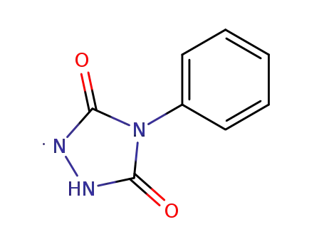 Molecular Structure of 80540-38-1 (1,2,4-Triazolidin-1-yl, 3,5-dioxo-4-phenyl-)