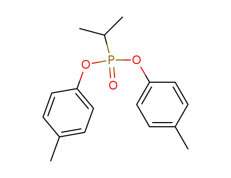 Molecular Structure of 123872-74-2 (bis(4-methylphenyl) propan-2-ylphosphonate)