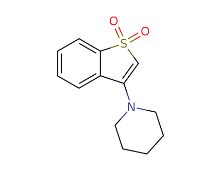 Piperidine, 1-(1,1-dioxidobenzo[b]thien-3-yl)- cas  1022-19-1