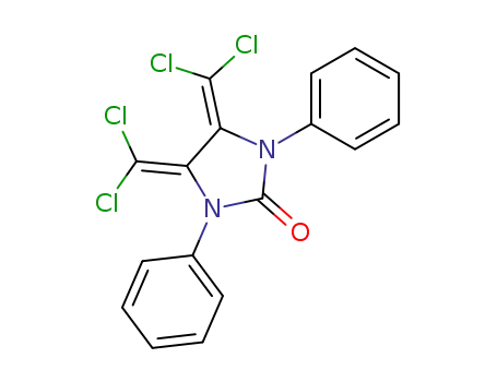 4,5-bis(dichloromethylene)-1,3-diphenylimidazolidin-2-one