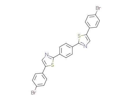 1,4-bis<5-(p-Bromophenyl)-2-thiazolyl>benzene
