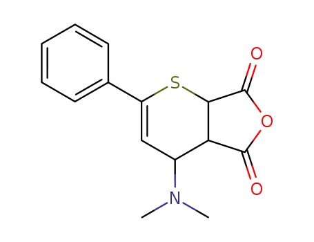 4-Dimethylamino-2-phenyl-4a,7a-dihydro-4H-thiopyrano[2,3-c]furan-5,7-dione
