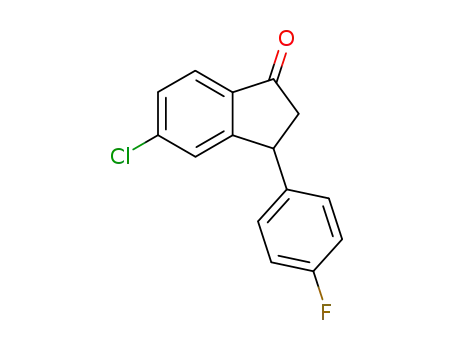 5-Chloro-3-(4-fluoro-phenyl)-indan-1-one