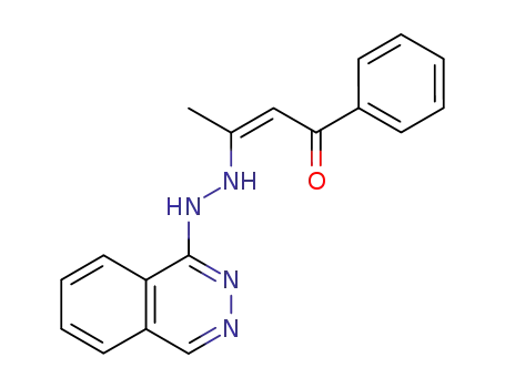 1(2H)-Phthalazinone, (1-methyl-3-oxo-3-phenyl-1-propenyl)hydrazone,
(E)-